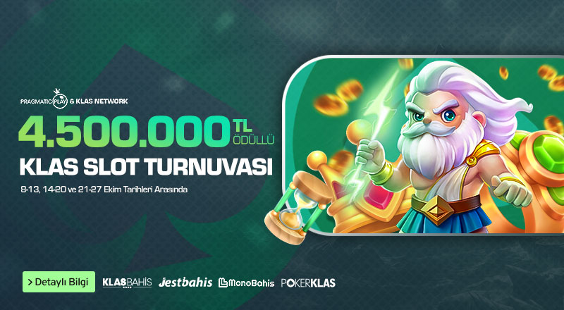 Pragmatic Play & Klas Network Özel Slot Turnuvası